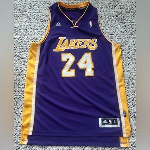 Kobe Bryant #24 NBA Los Angeles Lakers Adidas Jersey size Large